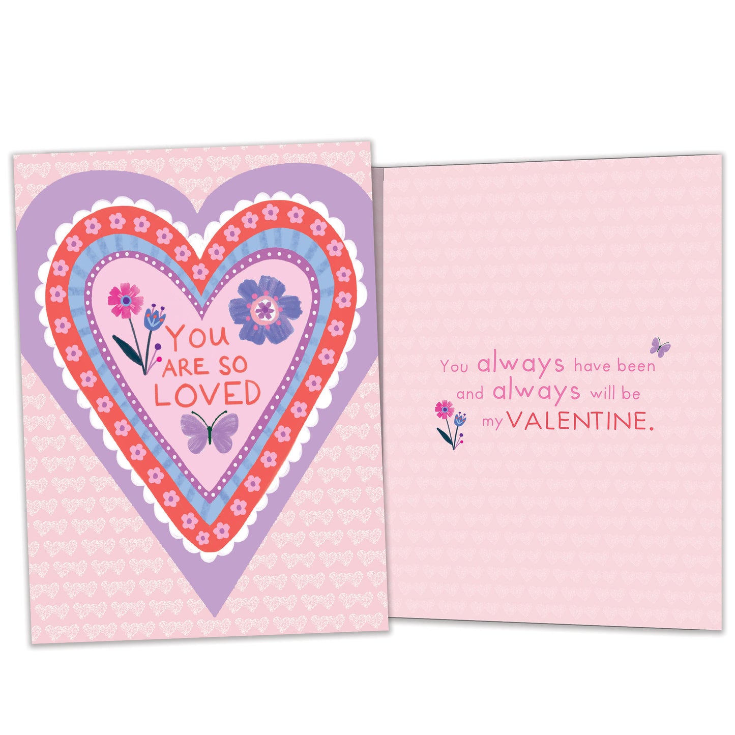So Loved Valentine’s Day Card