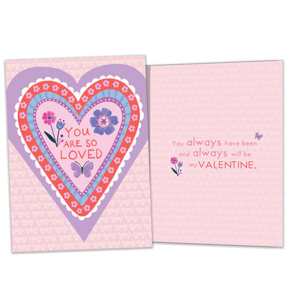 So Loved Valentine’s Day Card