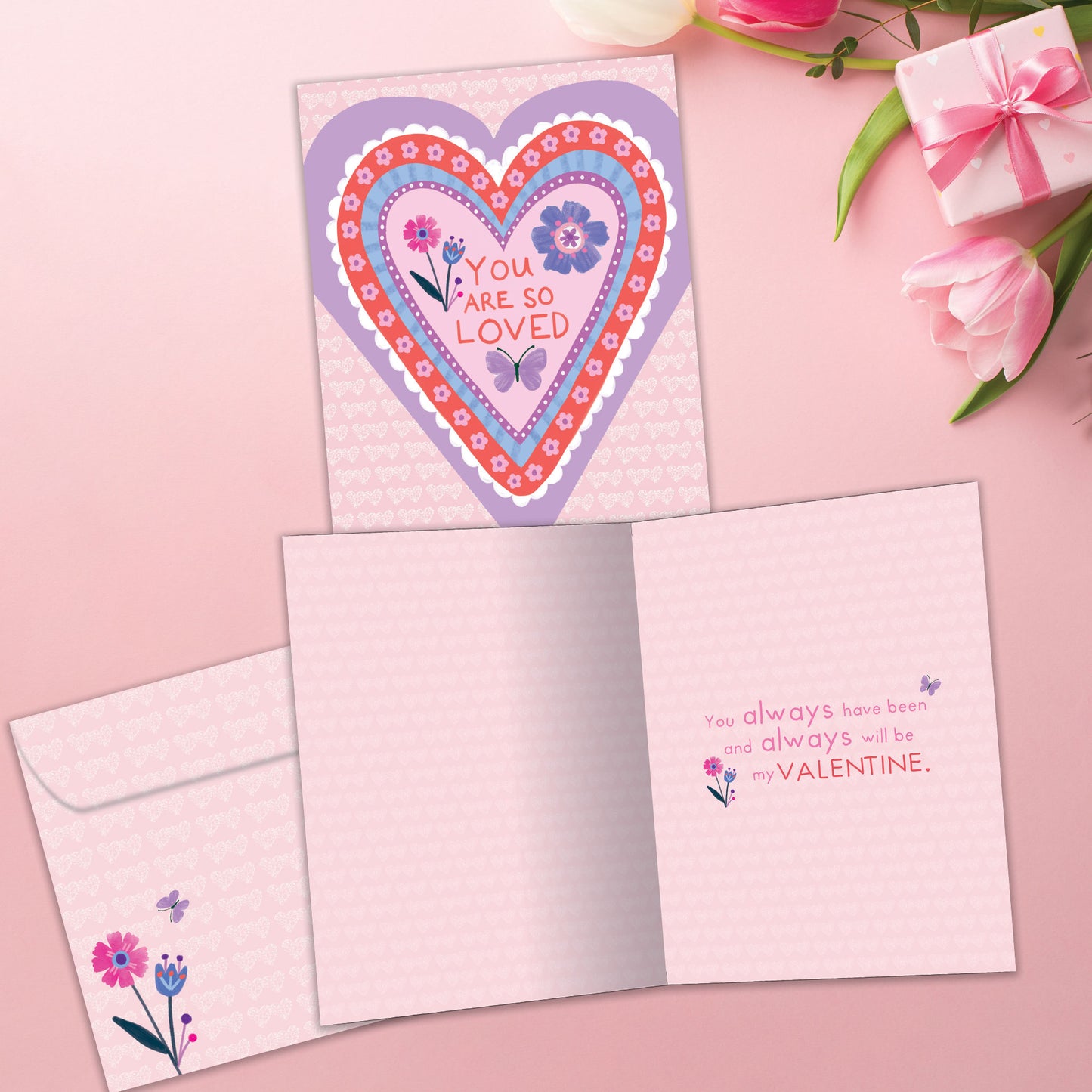 So Loved Valentine’s Day Card