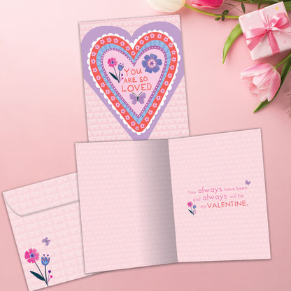 So Loved Valentine’s Day Card