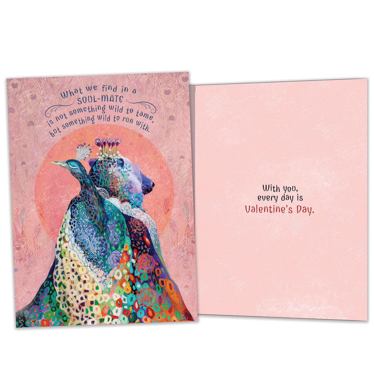 Wild Soulmates Valentine’s Day Card