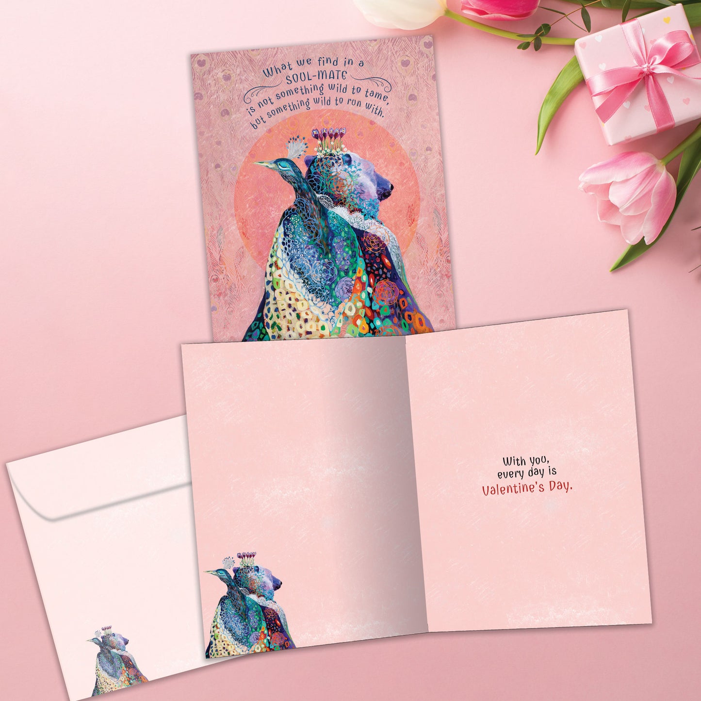 Wild Soulmates Valentine’s Day Card