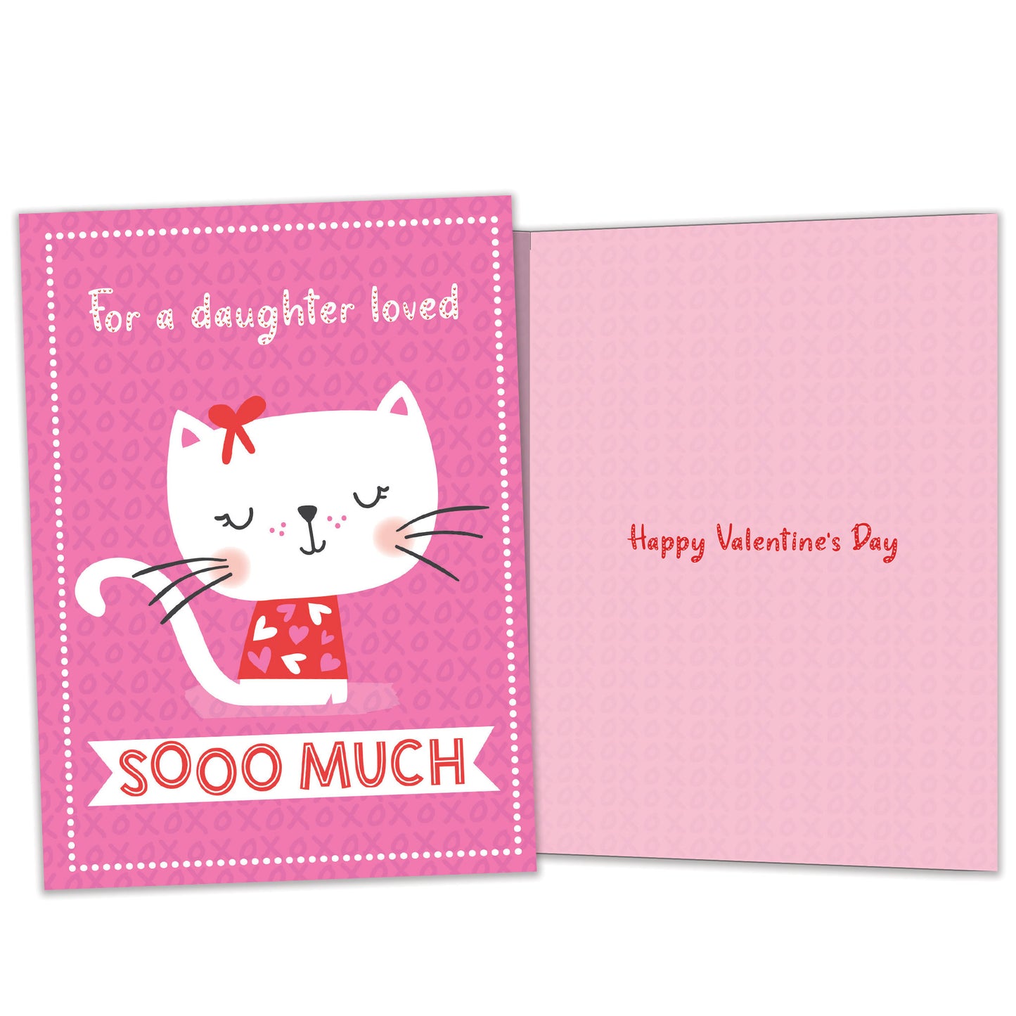 Love You Cat Valentine’s Day Card