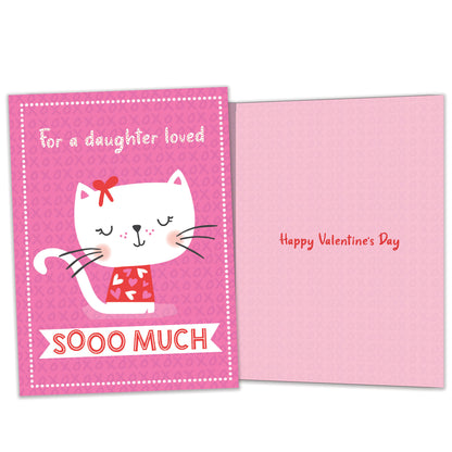 Love You Cat Valentine’s Day Card