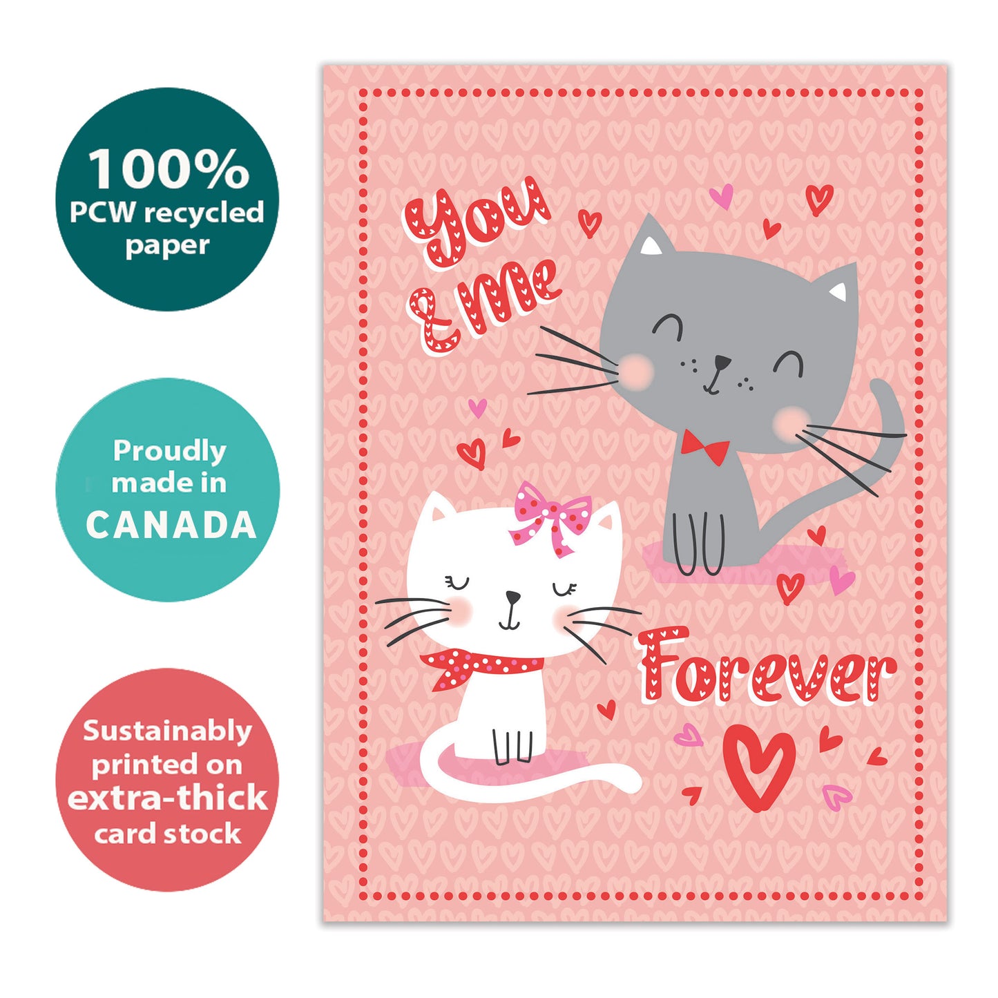You and Me Forever Valentine’s Day Card