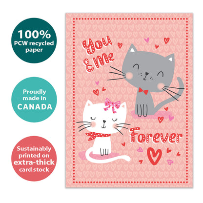 You and Me Forever Valentine’s Day Card