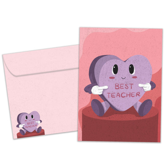 Teachers Fun Fact Valentine’s Day Card