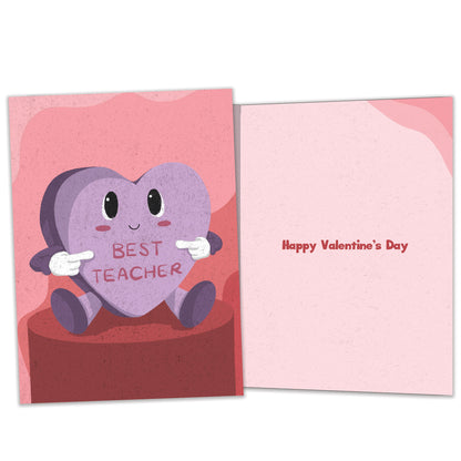 Teachers Fun Fact Valentine’s Day Card