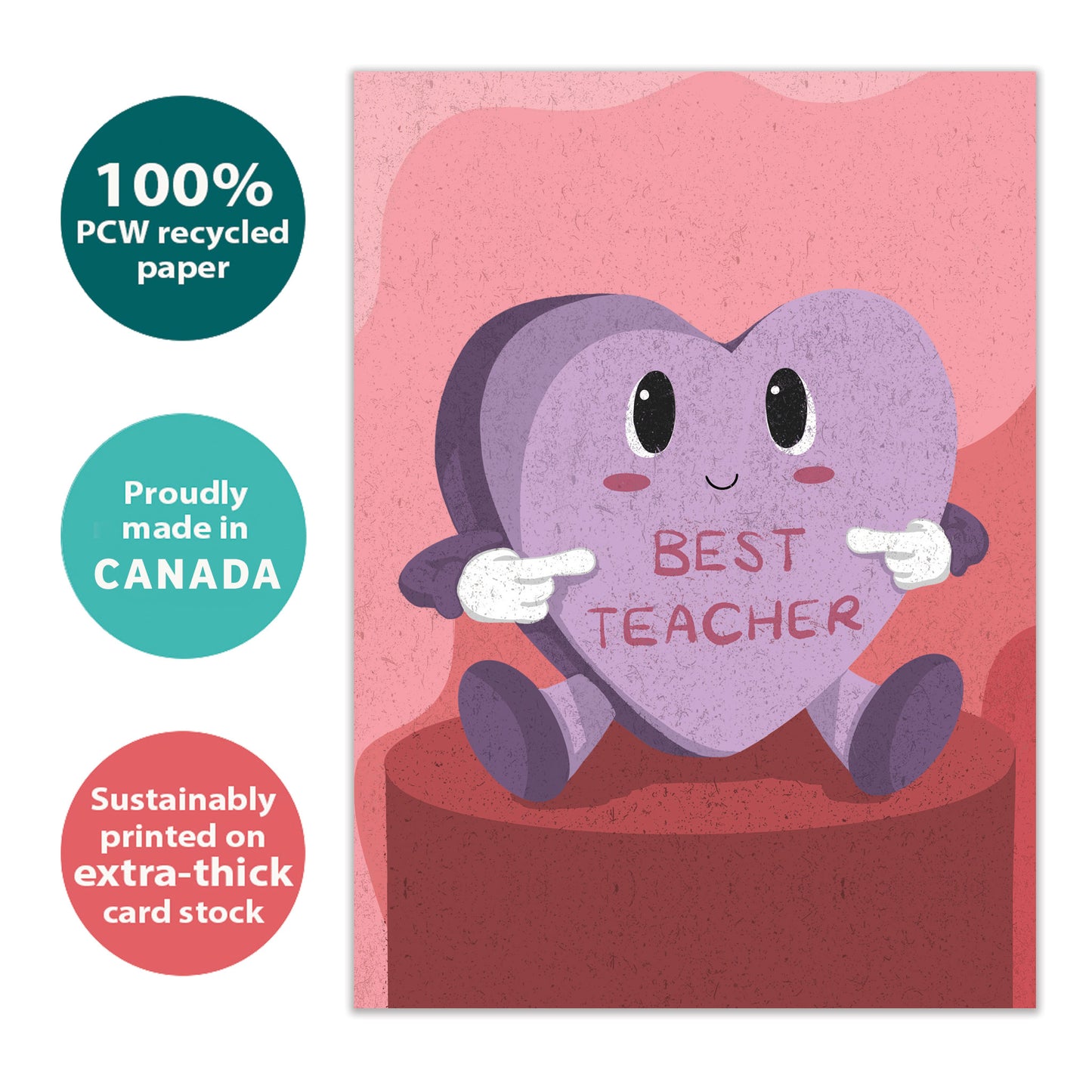 Teachers Fun Fact Valentine’s Day Card
