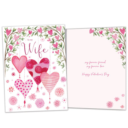 Forever Balloons Valentine’s Day Card