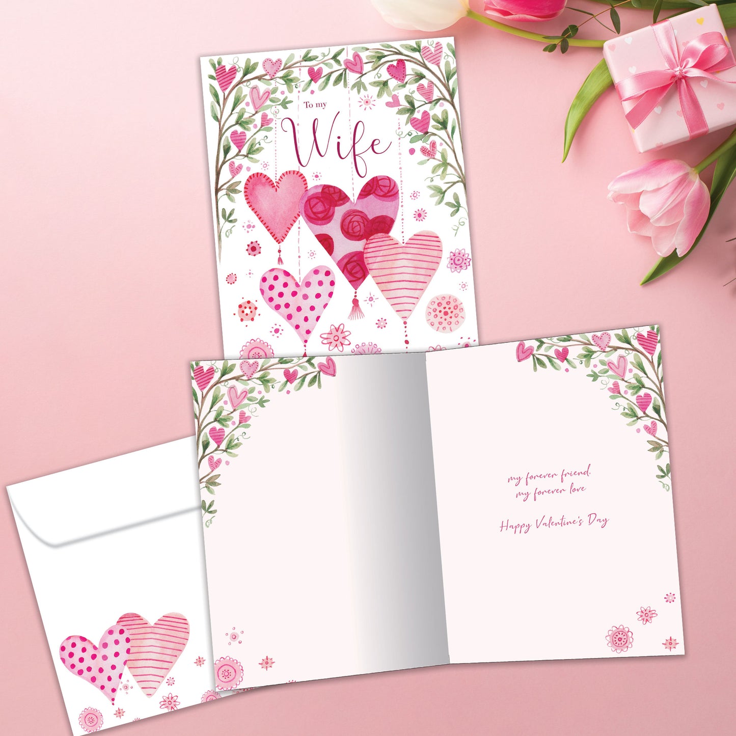 Forever Balloons Valentine’s Day Card