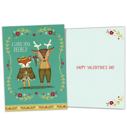 Love You Deerly Valentine’s Day Card