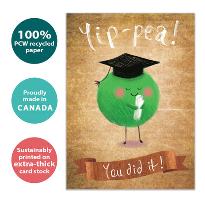 Yip-Pea Graduation Card