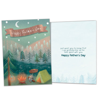 Grateful Camping Father's Day Card