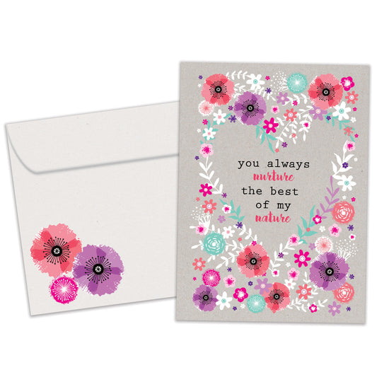 Nurture and Nature Mother’s Day Card