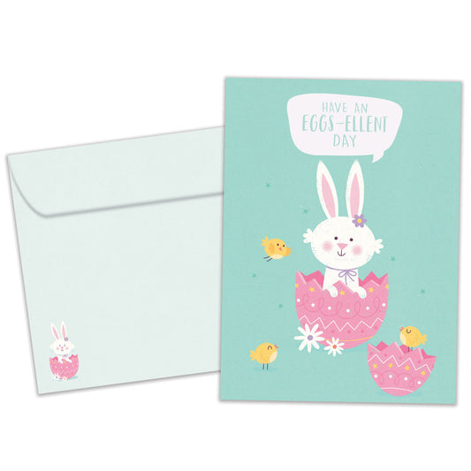 Eggs-Ellent Day Easter Card