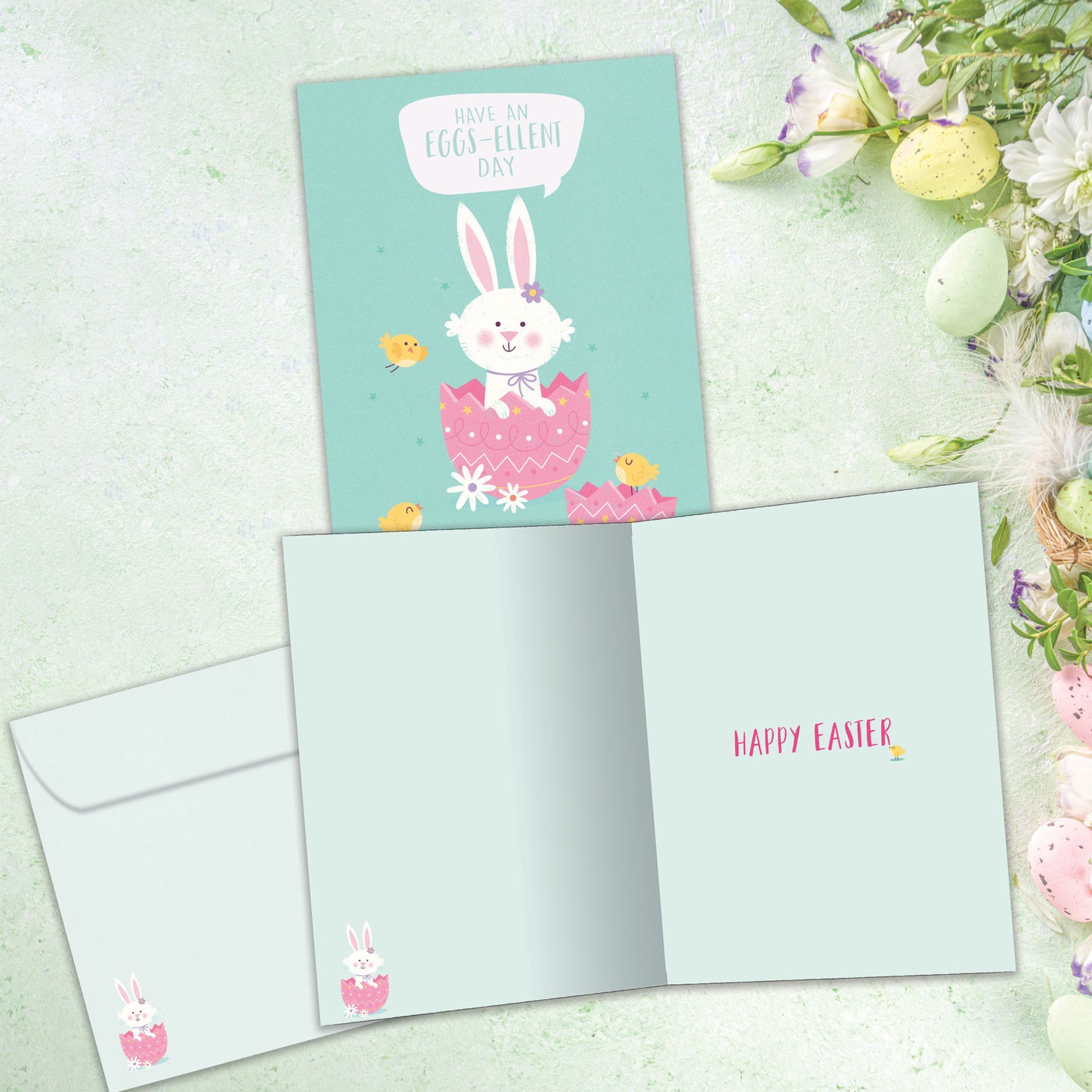 Eggs-Ellent Day Easter Card