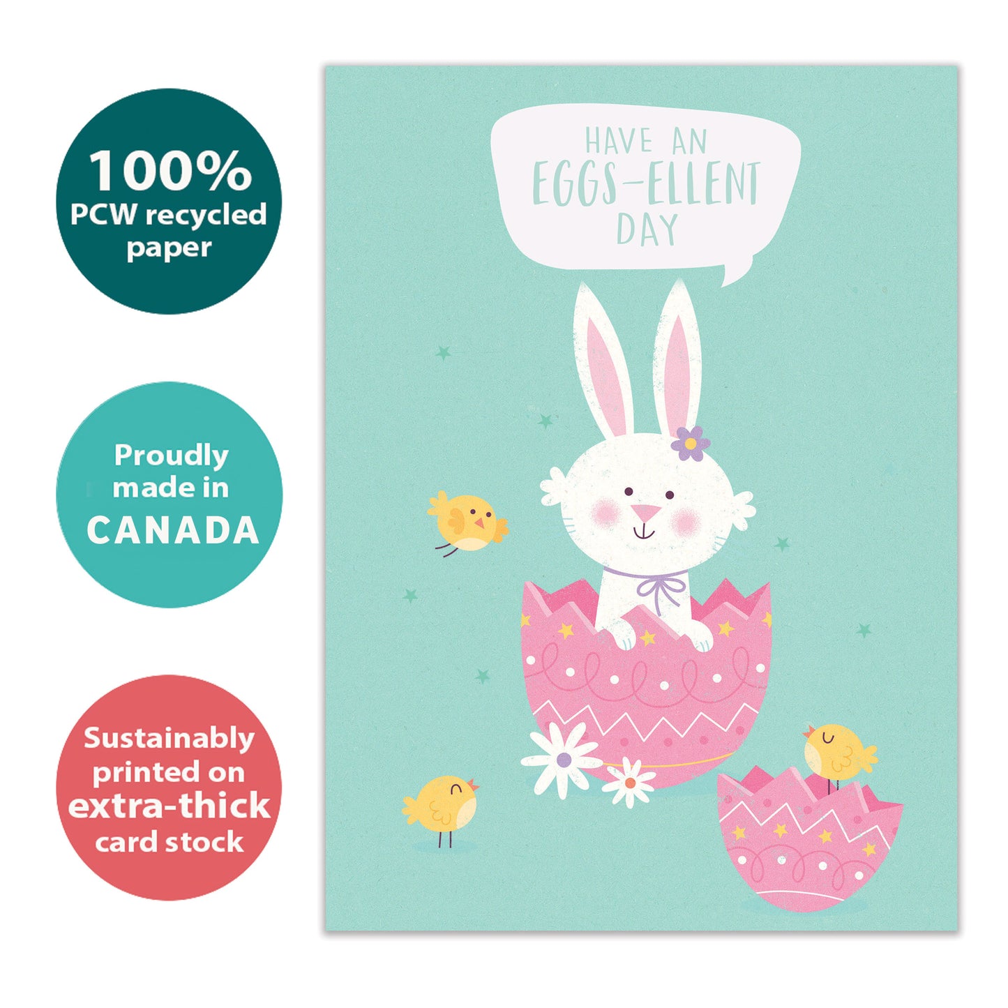 Eggs-Ellent Day Easter Card