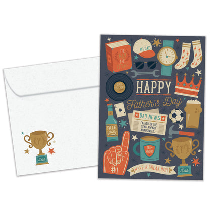 Top Pop Father's Day Card