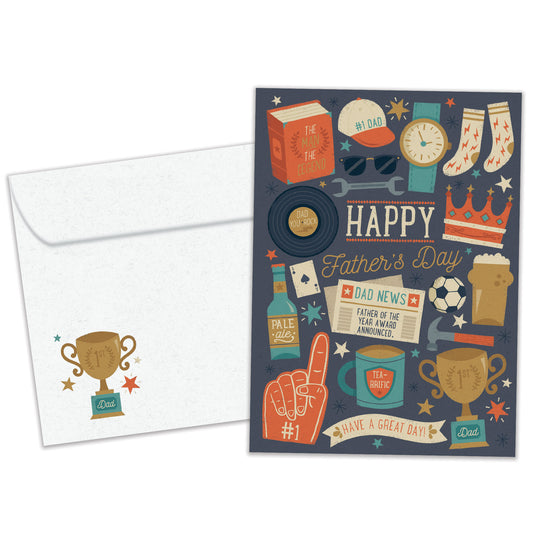 Top Pop Father's Day Card