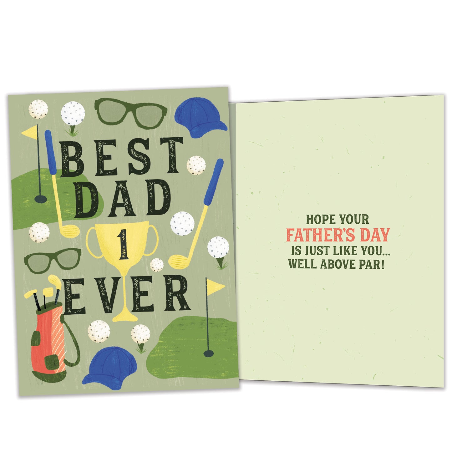 Golf Dad Father's Day Card