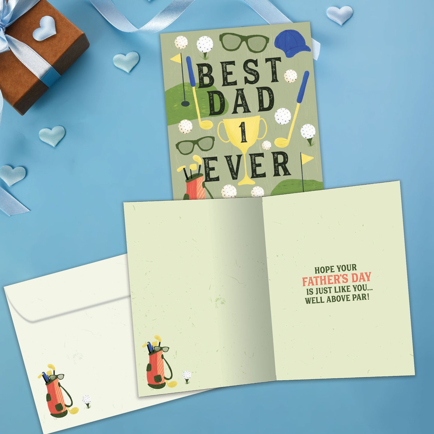Golf Dad Father's Day Card