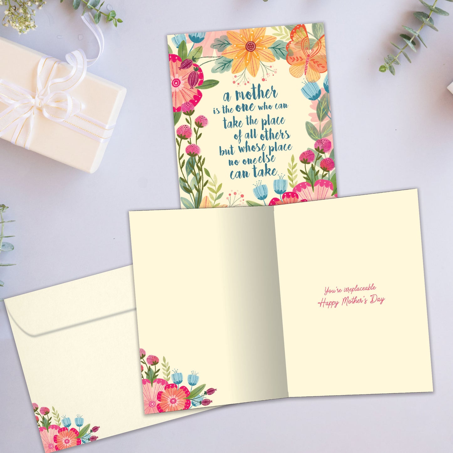 Irreplaceable Flowers Mother’s Day Card