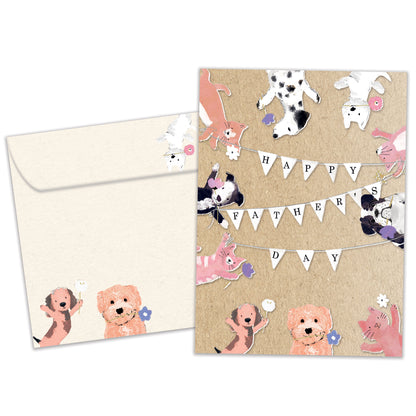 Hugs and Snuggles Father's Day Card