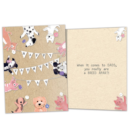 Hugs and Snuggles Father's Day Card