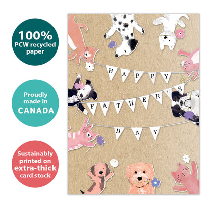 Hugs and Snuggles Father's Day Card