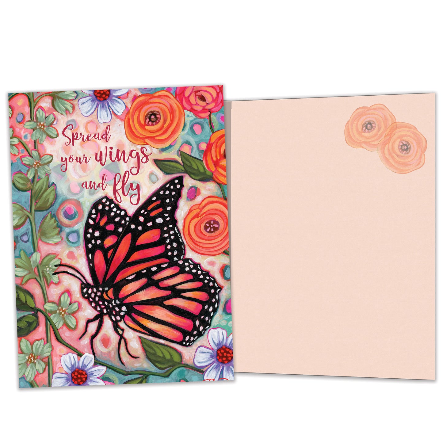 Spread Your Wings Just Because Card
