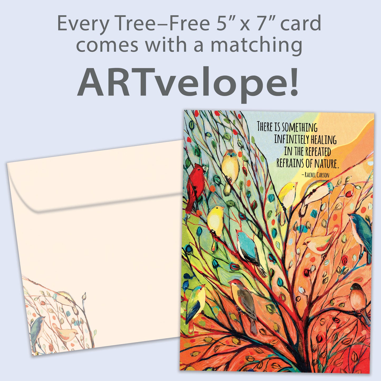 Healing Nature Just Because Card