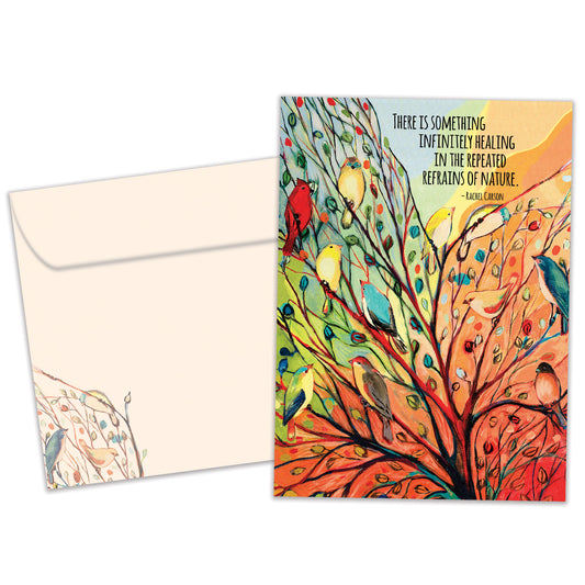 Healing Nature Just Because Card