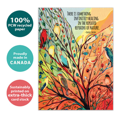 Healing Nature Just Because Card
