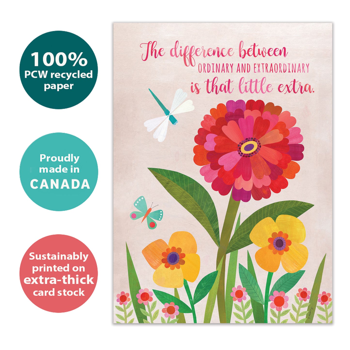 Be Your Vibrant Self Just Because Card