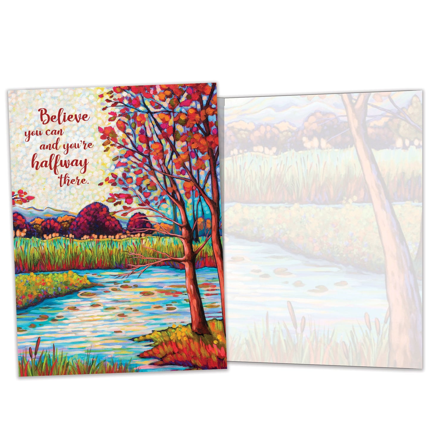 Halfway There Just Because Card
