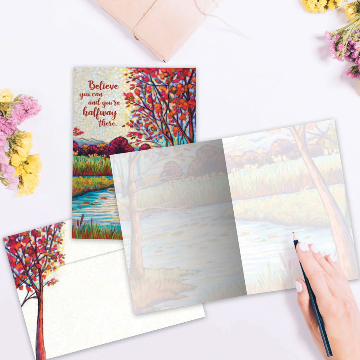 Halfway There Just Because Card