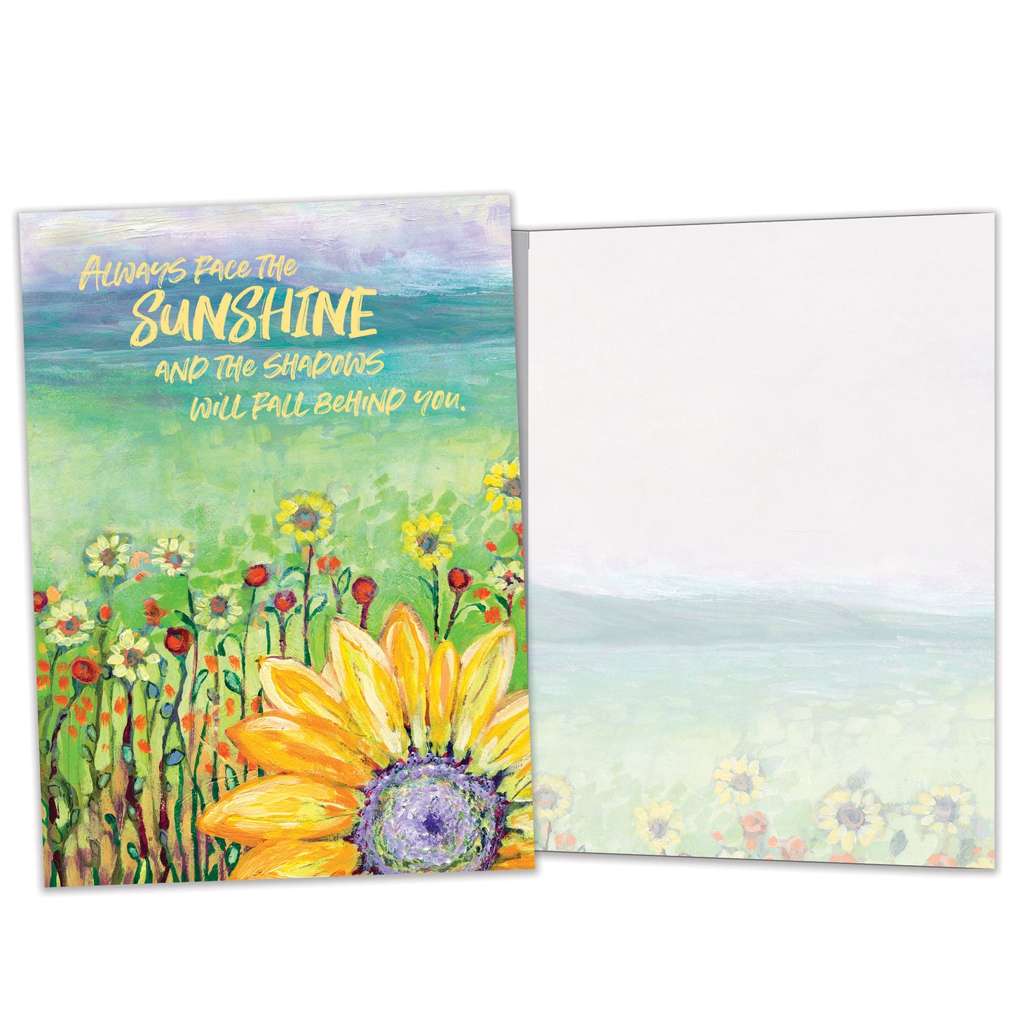 Delight Sunflower Just Because Card