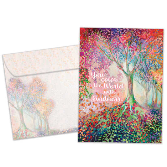 Colorful Kindness Just Because Card