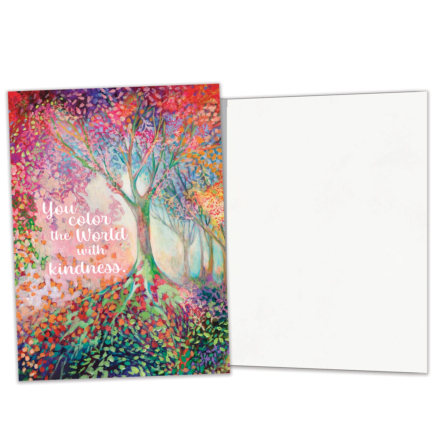 Colorful Kindness Just Because Card