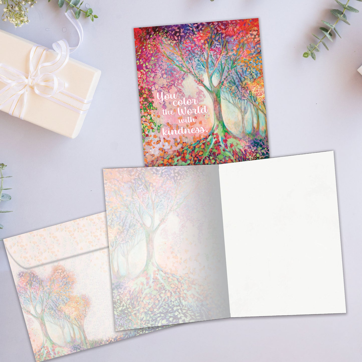 Colorful Kindness Just Because Card
