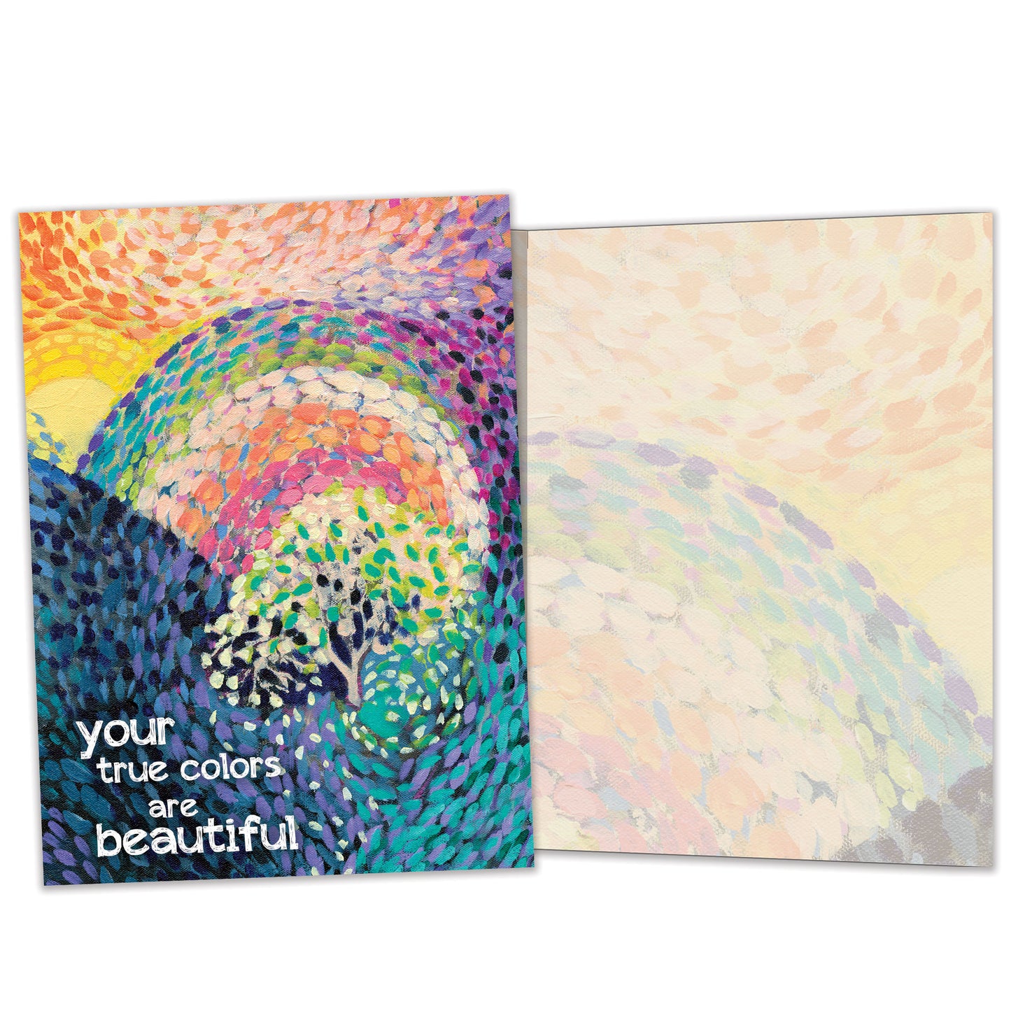 Beautiful Colors Just Because Card