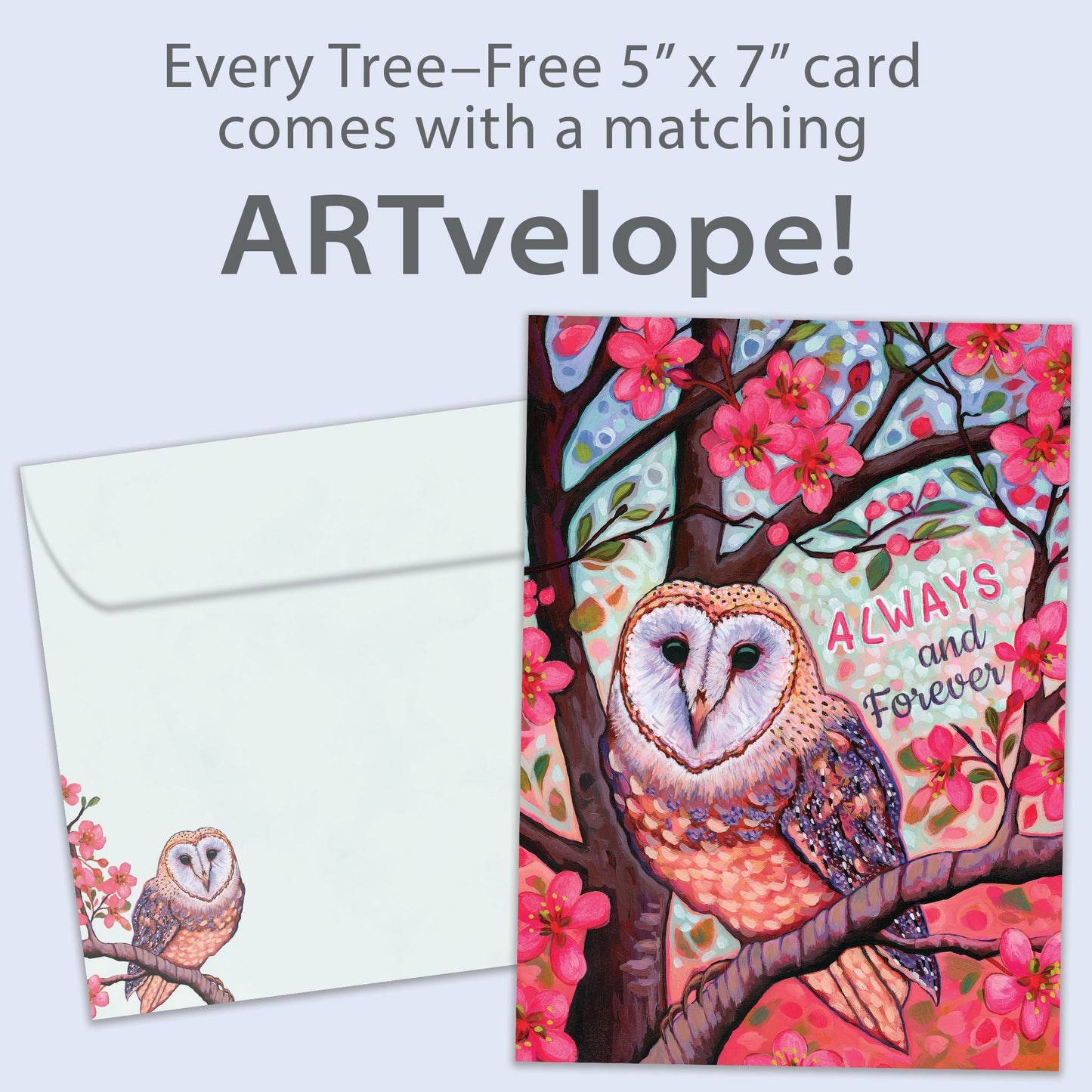 Owl-ways and forever Valentine’s Day Card