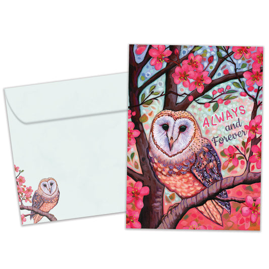 Owl-ways and forever Valentine’s Day Card