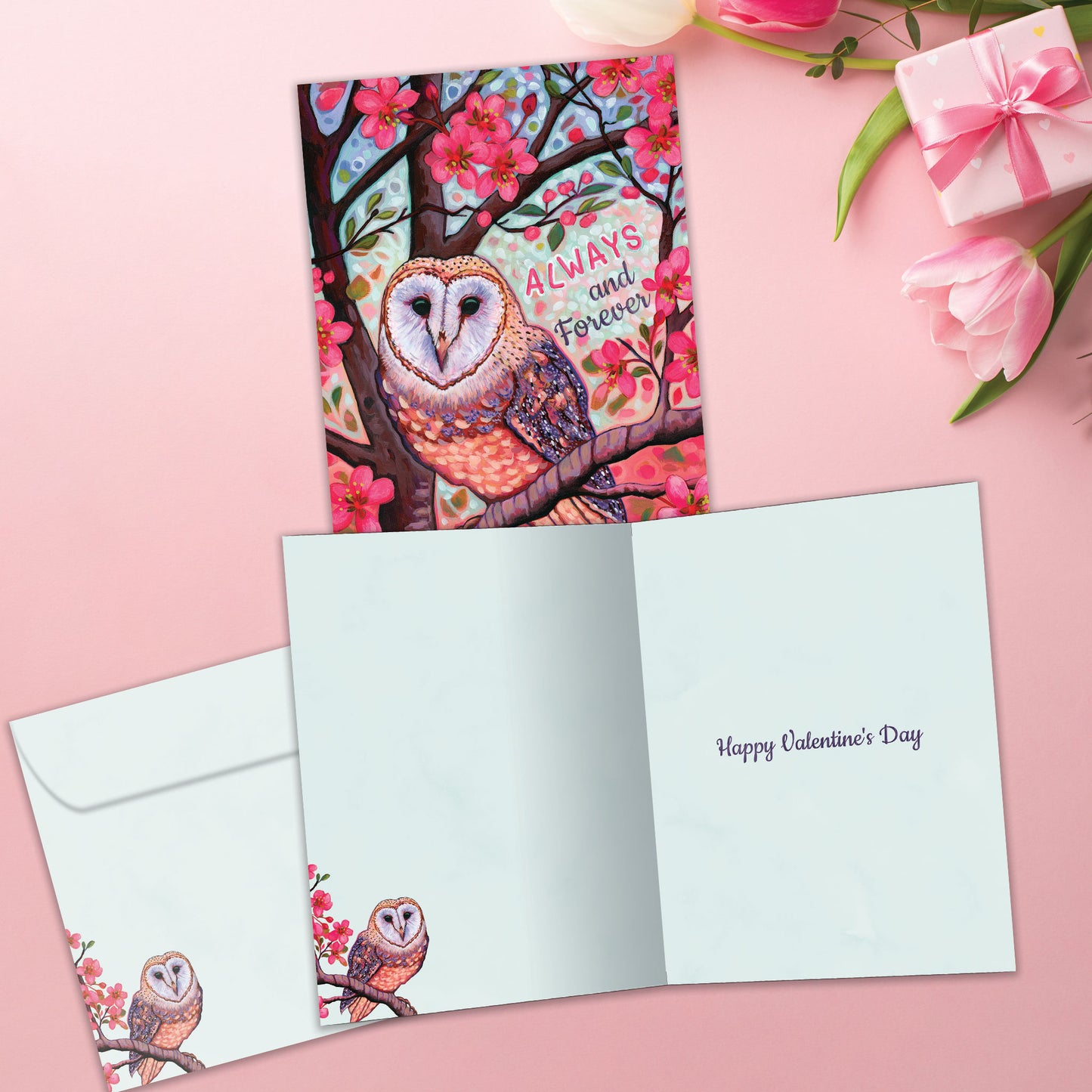 Owl-ways and forever Valentine’s Day Card