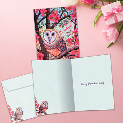 Owl-ways and forever Valentine’s Day Card