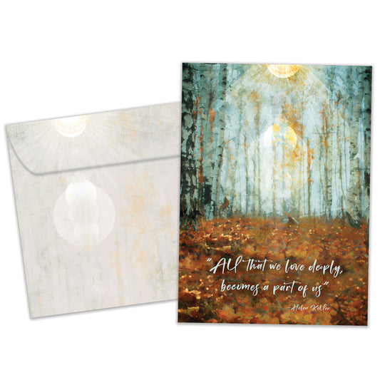 Part Of Us Sympathy Card