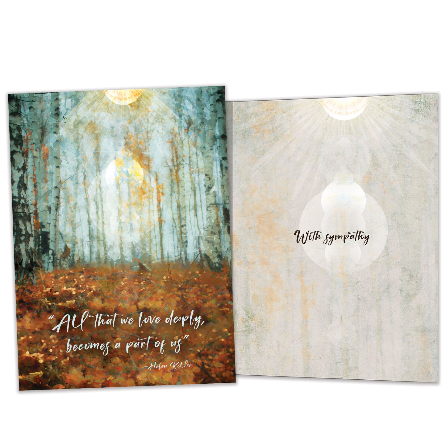 Part Of Us Sympathy Card