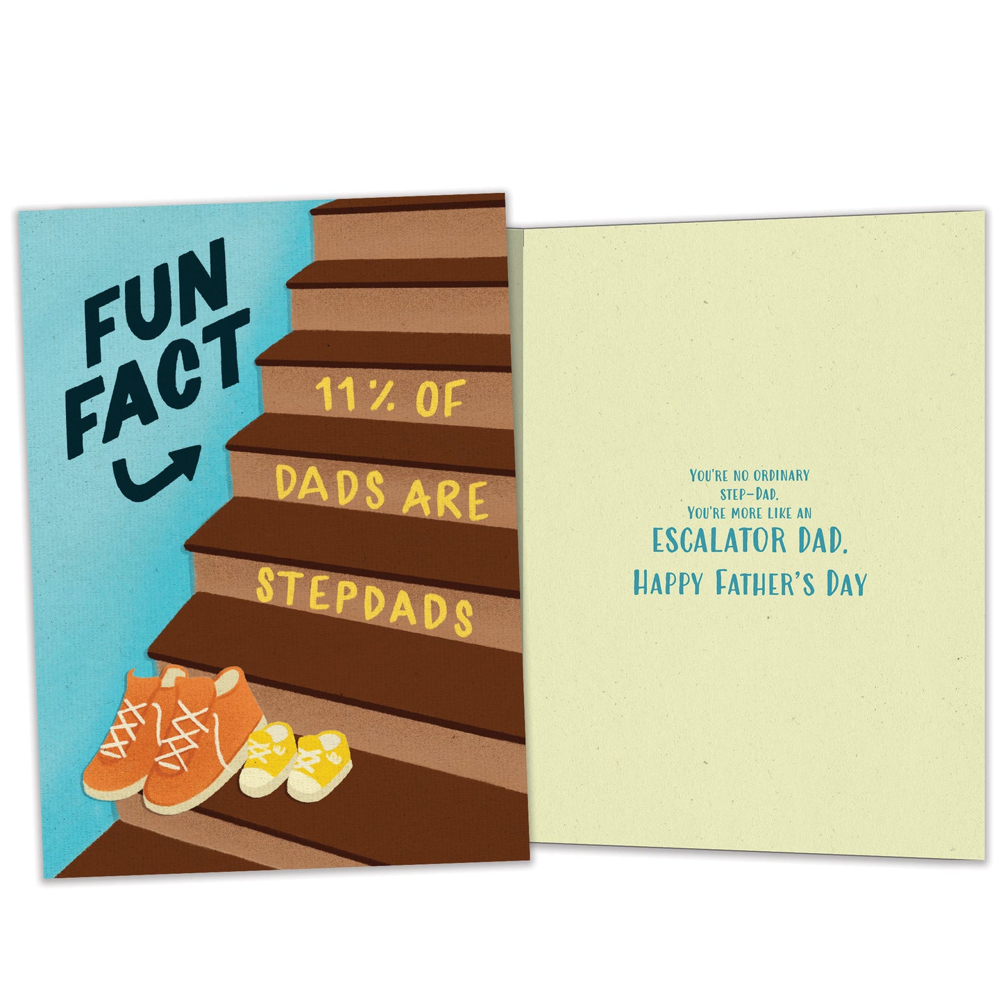 Stepdads Fun Fact Father's Day Card