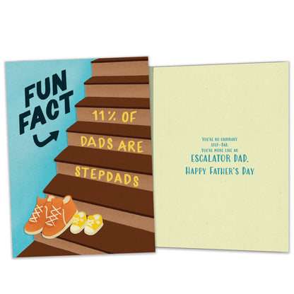 Stepdads Fun Fact Father's Day Card